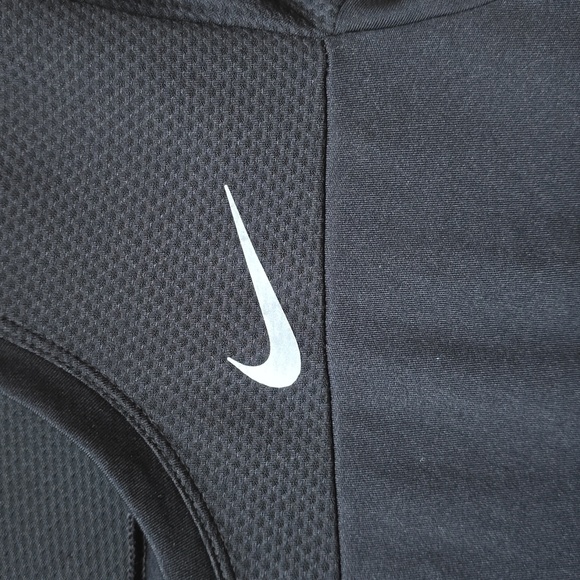 Nike Dri-FIT Kadın T-Shirt City Dry Top Black Short Sleeve 938446-010 XS - Picture 4 of 9